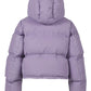 Ladies Hooded Cropped Puffer Jacket-Various Colours