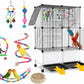 Modular Mobile
Bird Cage - Spacious 74cm x
37cm x 152cm Bird
Enclosure with Multi-Door