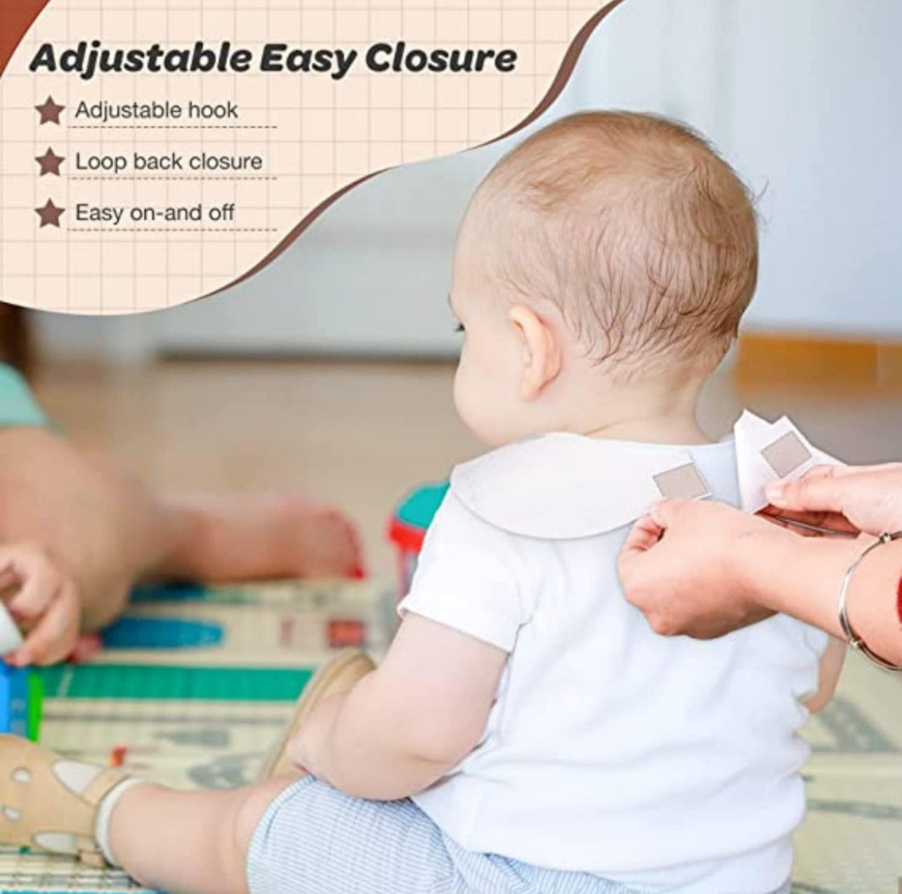 20 Piece Disposable Baby Bibs