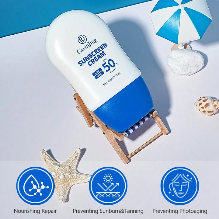 Sunscreen REPAIR, PREVENTING PHOTOAGING | Refreshing And Non-Greasy Texture | Body And Facial Care Sunscreen