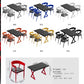 MFurn Monda 4 - Person Solid Industrial Wood Top Double Pedestal Dining Set-Various Colours Available. Only Available On Pre-Order