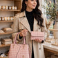 Ladies Elegant Vintage Style 2pc Handbag Set-Various Options