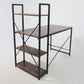 MFurn Office Desk with Side Shelves - VARIOUS COLORS