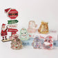 Christmas Squishy Toys, Sparkly Sequin Stress Relief Fidget