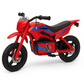 Kids Electric Sport Motorbike | 15 km/h | Key Start, Throttle Twist, Leather Seat, Inflatable Tyres