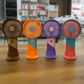 ColorTwist™ Mini Fan – 3-Speed Rechargeable Handheld Fan