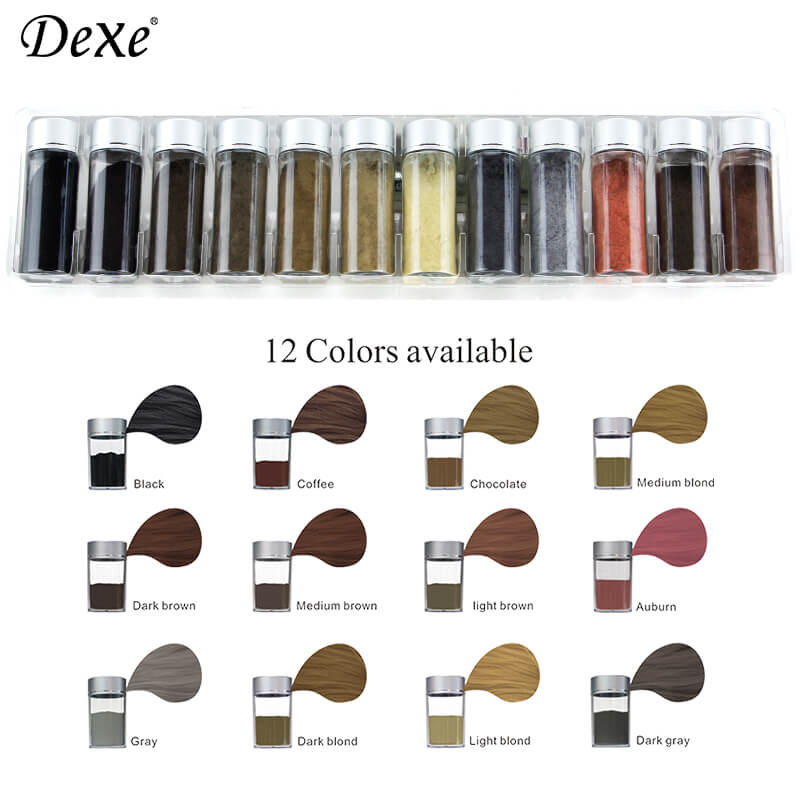 Hair Building Fibers 22g+100ml Hair Locking Spray -  For Men & Women