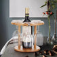 Bamboo Countertop Wine Glass Rack