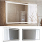 Frameless Bathroom Mirror With LED Lighting