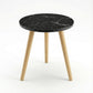 MFURN Coffee Table Faux Marble Design Table Side Tables, Sofa Mobile Small Coffee Table Bedside Tables Corner Mini Round Table-Various Options