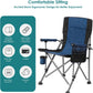 Foldable Folding Chair with Pocket Carrying Storage Bag Cup Holder Packable Portable for Camping Fishing Outdoor Indoor Use