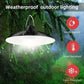 Solar LED Pendant Lamp Set 2pc
