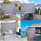 MHome Retractable Wind & Privacy Single Sided Screen-Available In 3 Colour Options