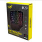 K9 USB One-Handed Keyboard RGB Light Effect Game Keyboard LOL Hand Game Keyboard Waterproof Universal