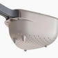 MHome Droplet Compact Colander – Folding Handles, Easy-Pour Corners