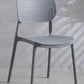 MFurn Modern Perforated-Back Dining Chair – Various Colours