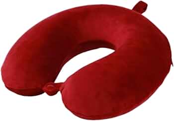 Premium U-Shaped Travel Neck Pillow – Soft Memory Foam Comfort (Multiple Colours)