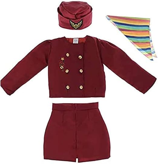 Party Time Kid Air Hostess Flight Attendant Costume