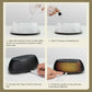 MHome Flame Effect Essential Oil Diffuser with 7-Color LED Lights