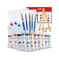 12 Canvas Colours Paints Tubes 12ml