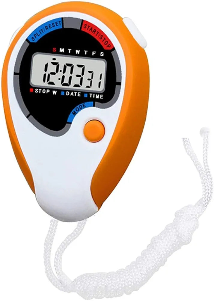 Digital Professional Handheld Electronic Stopwatch with String ...