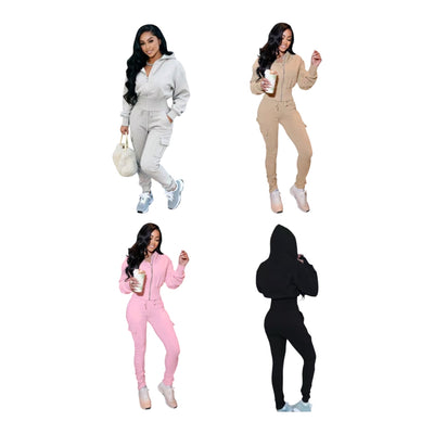 Ladies 2pc Tracksuits -Various Colours