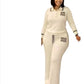 Ladies Knit Polo Tracksuit 2pc-Various