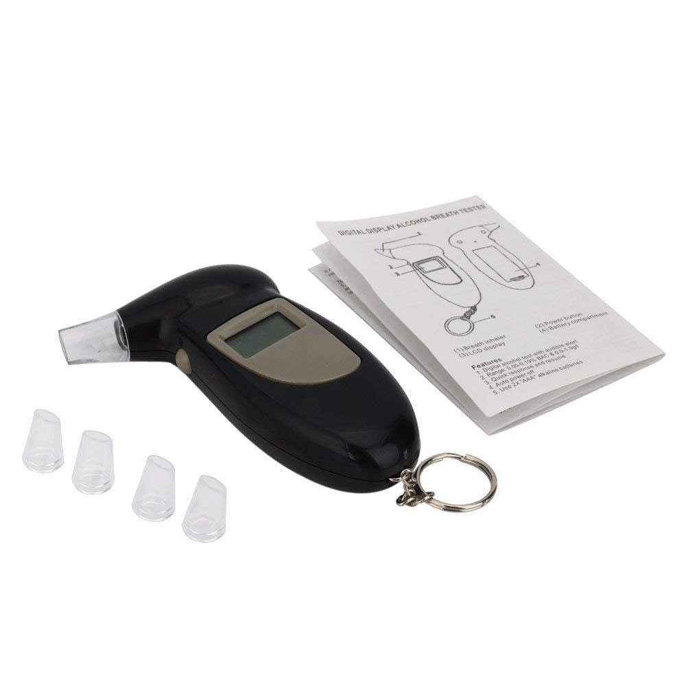Digital breath alcohol tester