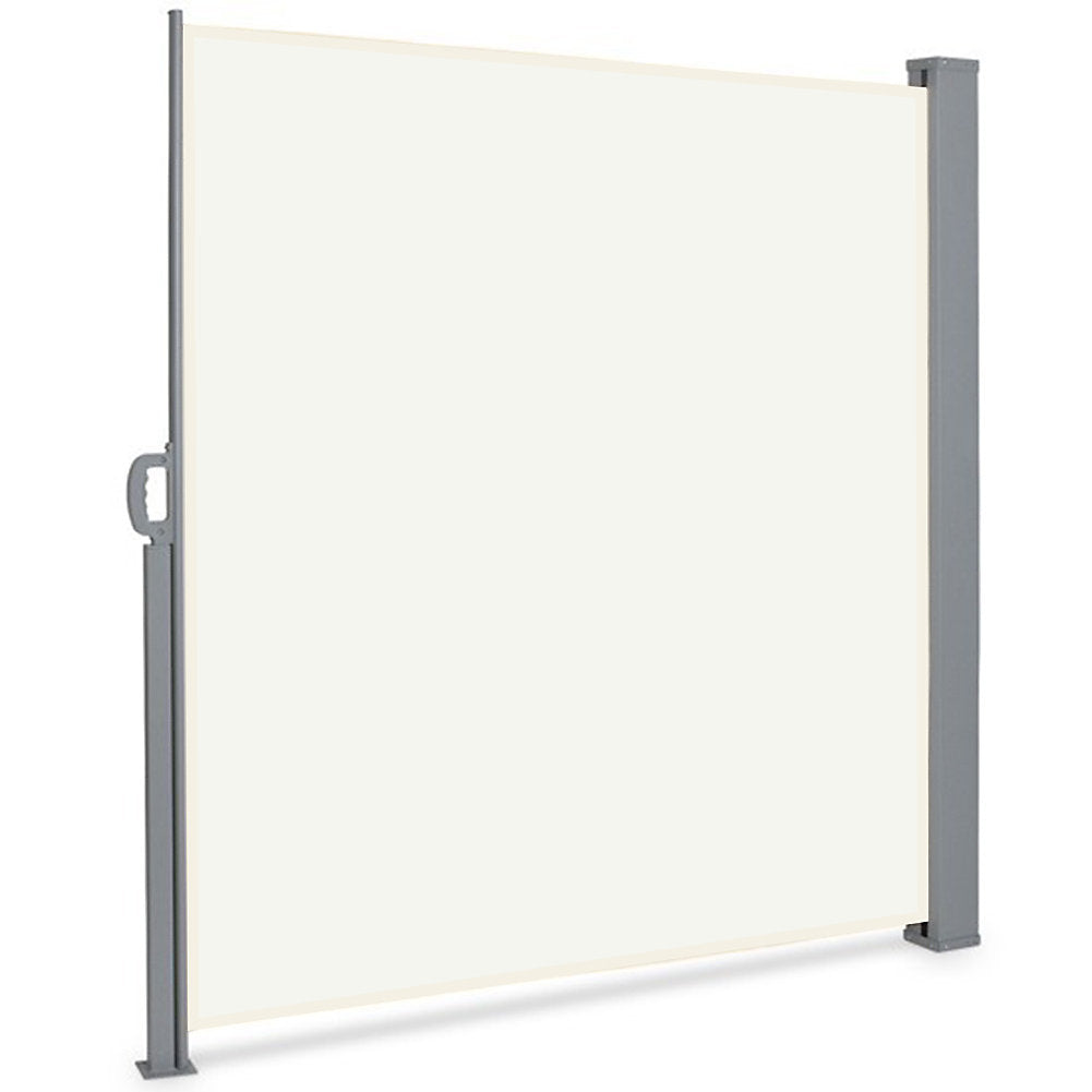 MHome Retractable Wind & Privacy Single Sided Screen-Available In 3 Colour Options