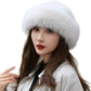 Fluffy Faux Fur Russian Hat for Women – Winter Warm Plush Hat
