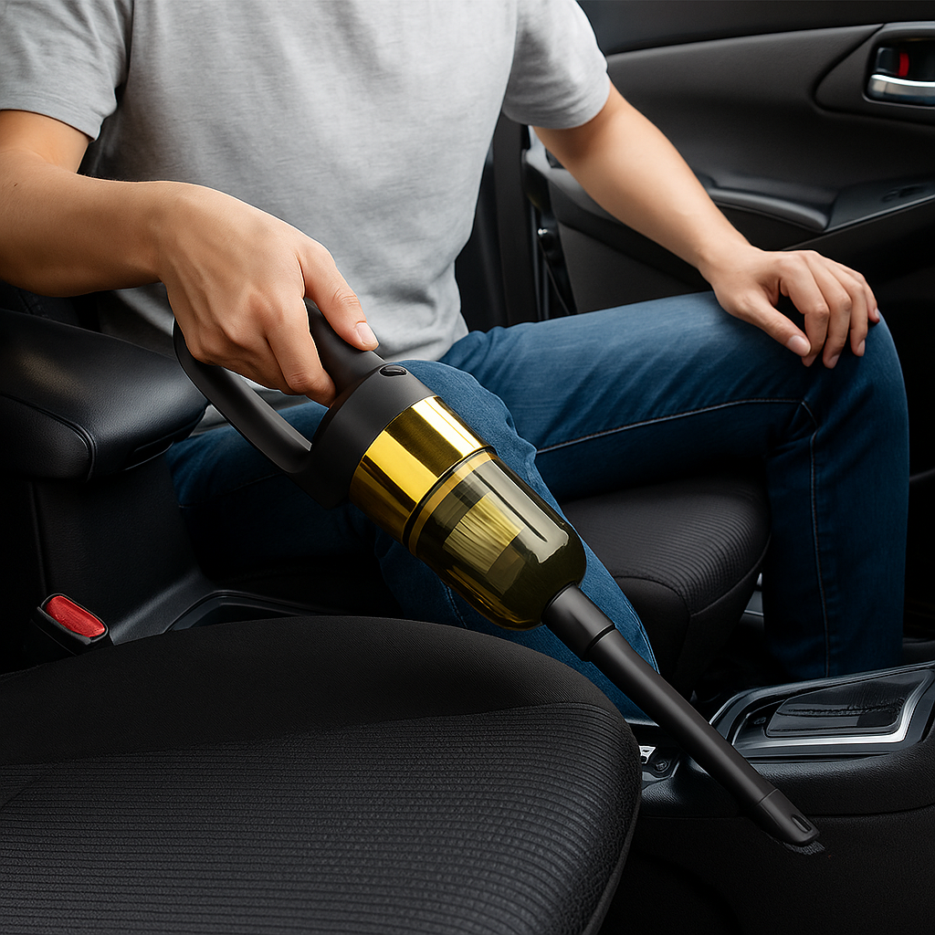 MHome Small Handheld Vacuum for Car – Cordless 6000Pa High Power Suction