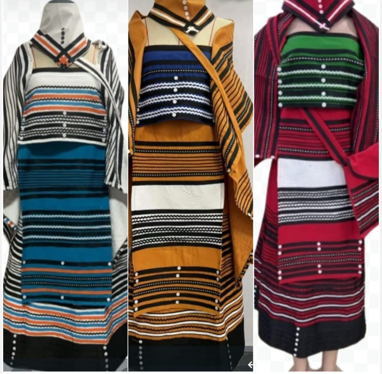 Ladies 5pc Traditional Attire