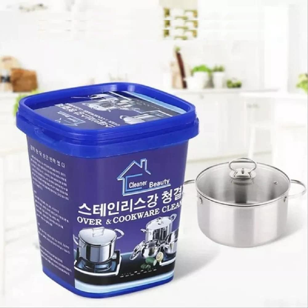 Stainless Steel Cleaning Paste – Powerful Rust & Stain Remover for Cookware, Pots, Pans & Kitchen Surfaces