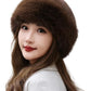 Fluffy Faux Fur Russian Hat for Women – Winter Warm Plush Hat