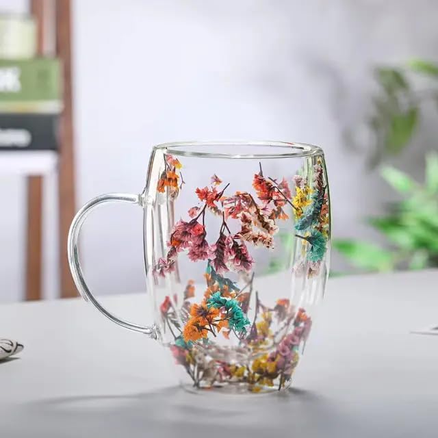 Double Walled Glass Mug 350ML