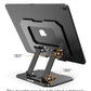 MTech Aluminium Tablet Stand Holder – 360° Rotating, Adjustable Multi-Angle Tablet & Smartphone Holder