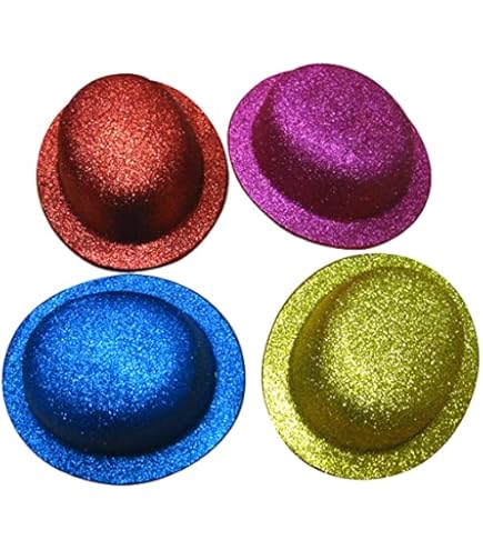 Glitter Shimmer Hat For Parties-Each