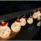 Christmas String Lights, Waterproof Snowman Fairy Lights