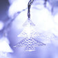 Solar Fairy Christmas Tree  Design Warm White LED Lights