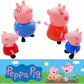 Peppa Pig Mini Family Dolls 4pc