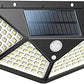 Triple Function 100-LED Polygonal Solar Sensor Light