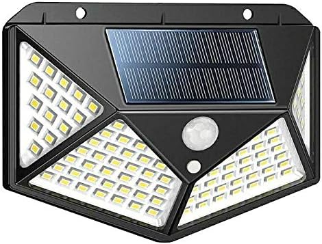 Triple Function 100-LED Polygonal Solar Sensor Light