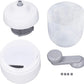 MHome 1L Hand Cranked Ice Crusher Manual Snow Cone Maker For Home & Outdoor