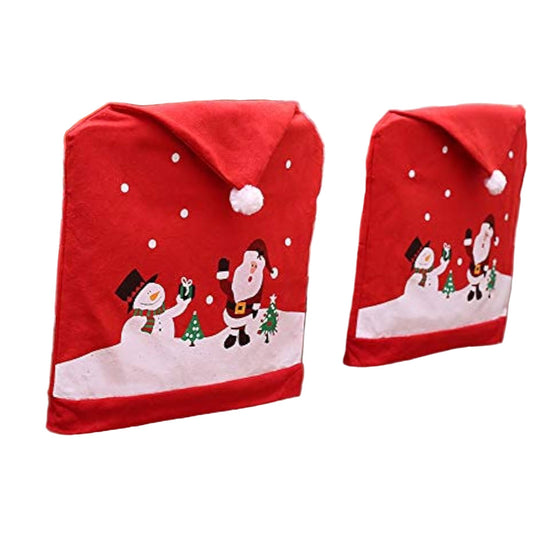 Holiday Knit Christmas Chair Back Cover Sweater