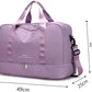 Nylon Sports Duffel Bag Waterproof Gym Travel Bag with Shoe Compartment