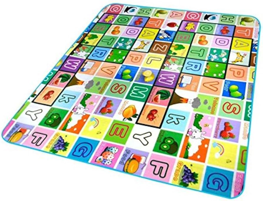 Baby Fantasy Kingdom Fruit Alphabet Play Mat