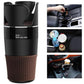 MHome 4-in-1 Car Multifunctional Cup Holder Expander with 360° Rotation