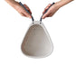 MHome Droplet Compact Colander – Folding Handles, Easy-Pour Corners