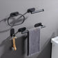 MHome 4-Piece DIY Self-Adhesive Bathroom Accessory Set – Modern & Hassle-Free