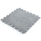6Pcs Plush Foam Floor Square Interlocking Carpet Tiles with Border